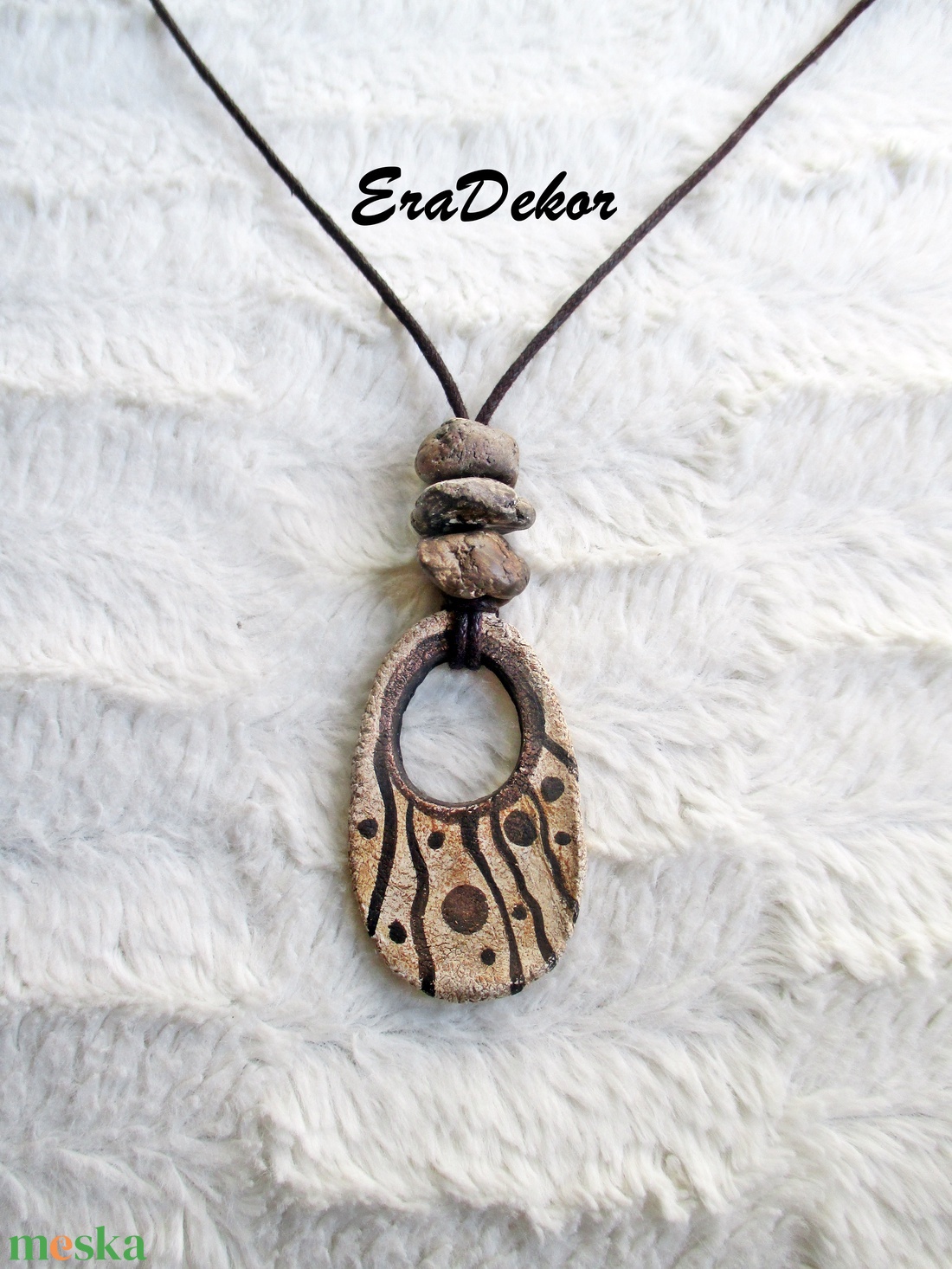 2db Rusztikus nyaklánc - ékszer - nyaklánc - medálos nyaklánc - Meska.hu