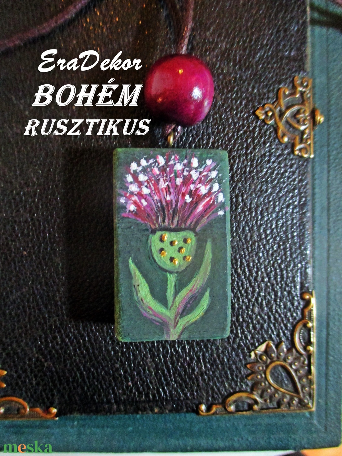  Nyakláncok bohém hangulatban 1db - ékszer - nyaklánc - medál - Meska.hu