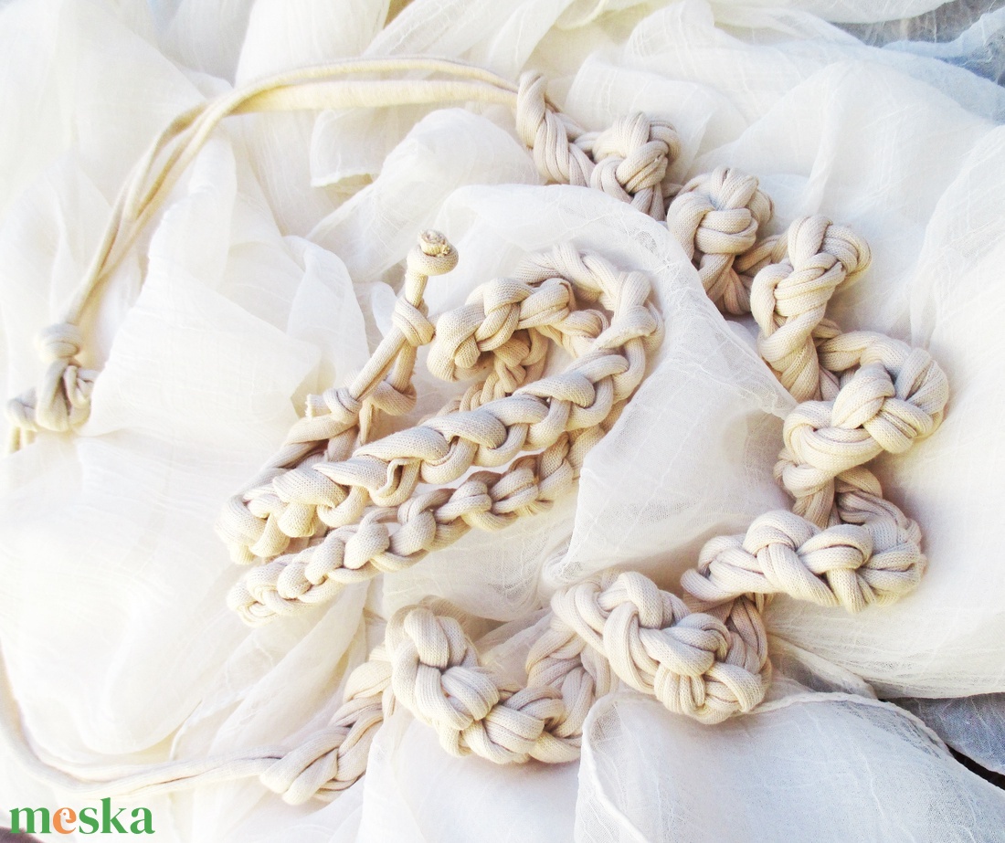 Beige  romantika - ékszer - ékszerszett - Meska.hu