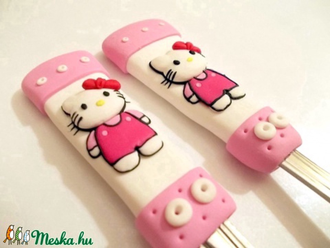Hello Kitty kis kanál és villa -  - Meska.hu