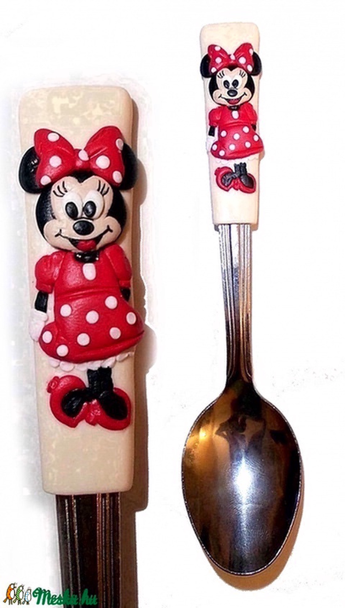Minnie egeres müzlis-, teás vagy gyerek kanál -  - Meska.hu