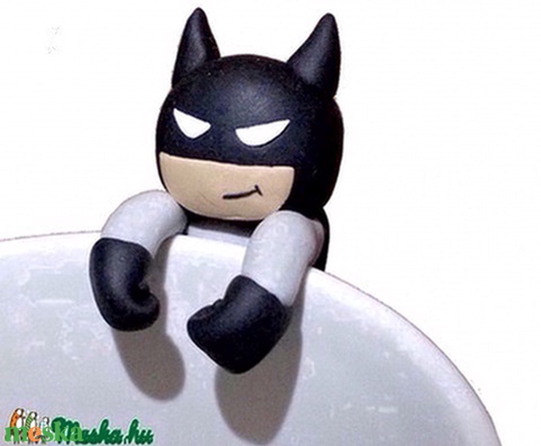 Batman pohárjelölő / teafiltertartó - - Meska.hu Batman pohárjelölő / teafiltertartó - - Meska.hu