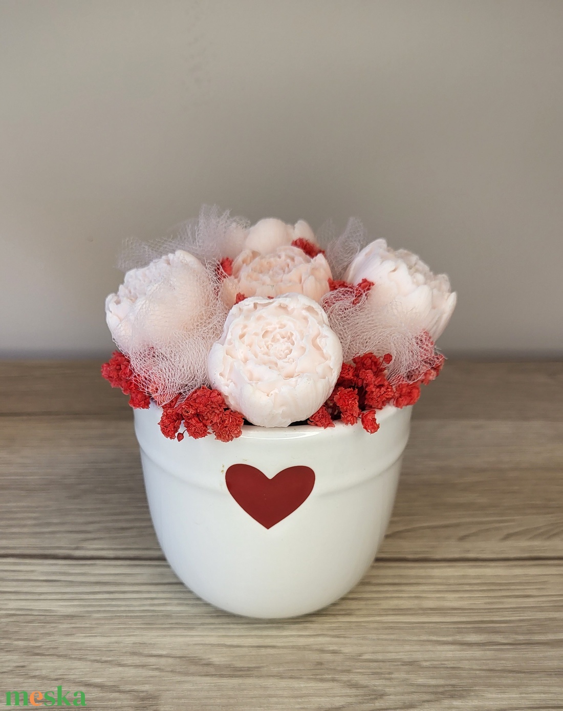 Szappanvirág - otthon & életmód - dekoráció - asztal és polc dekoráció - asztaldísz - Meska.hu