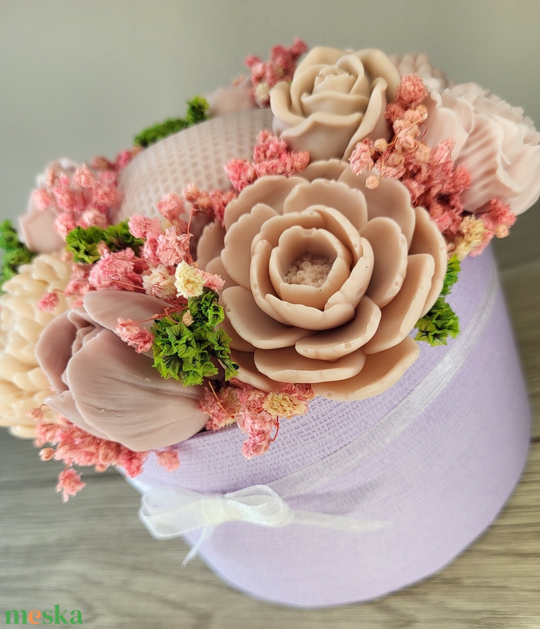 Virágbox - otthon & életmód - dekoráció - asztal és polc dekoráció - asztaldísz - Meska.hu