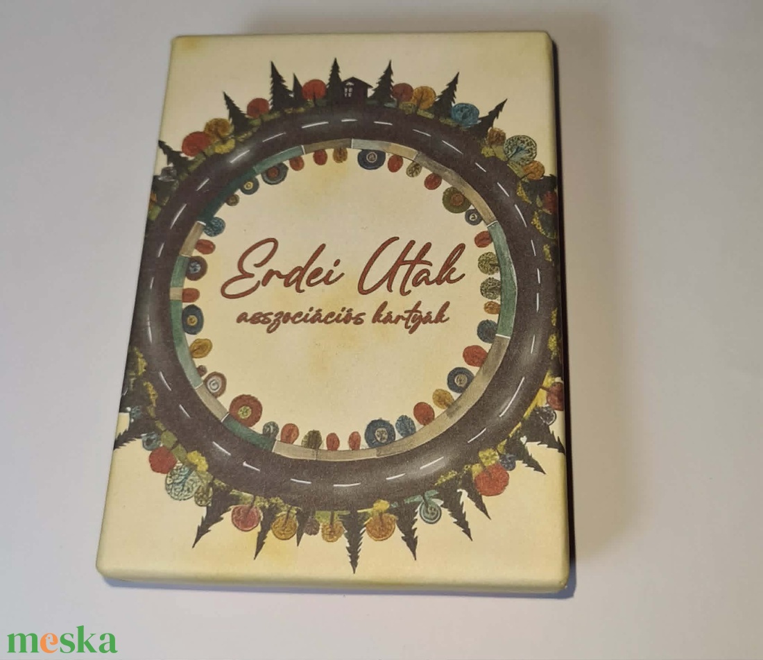 Erdei Utak asszociációs kártyák - művészet - naptárkártyák, sportkártyák - Meska.hu