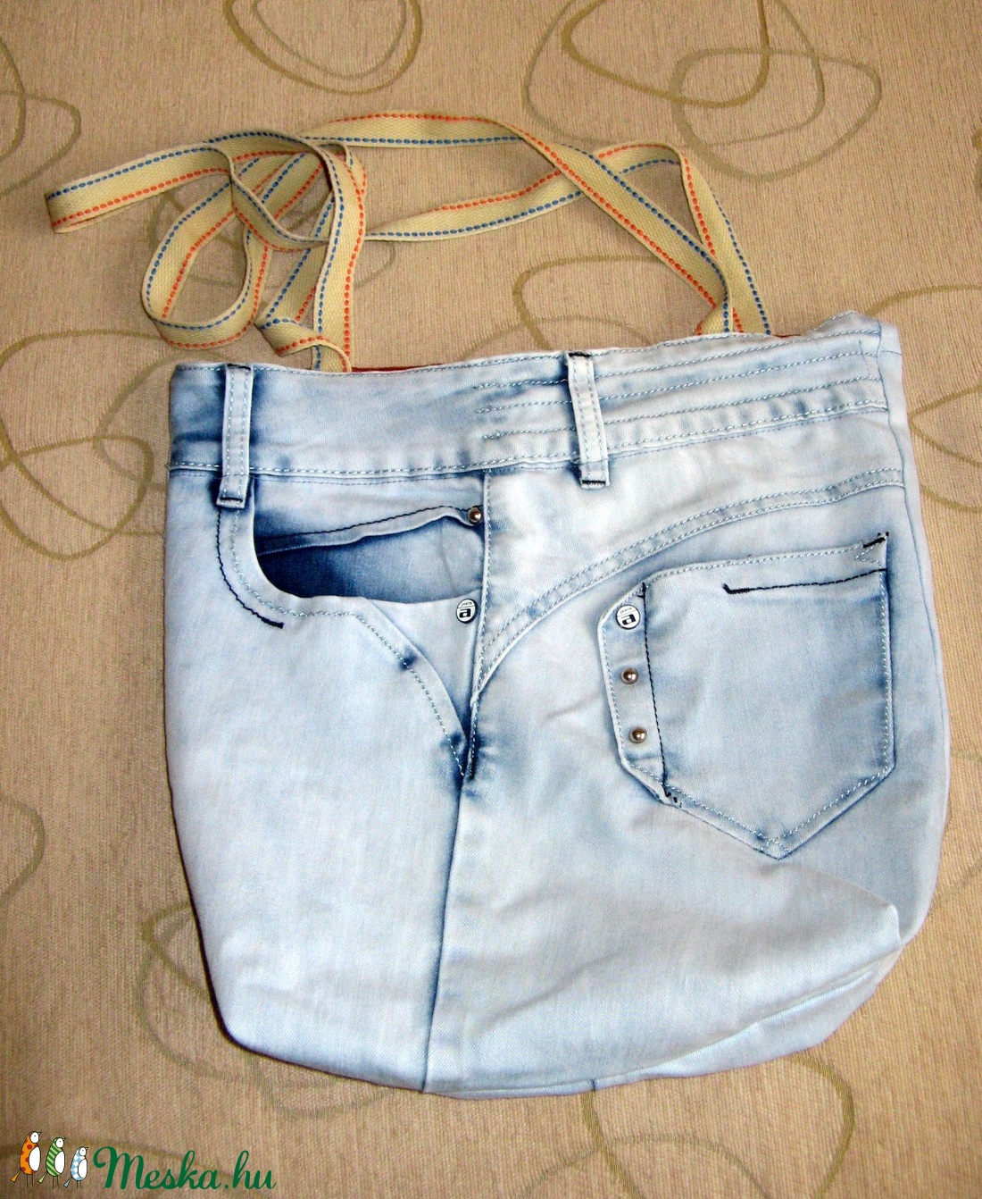Farmertáska/szatyor eredeti zsebekkel - táska & tok - bevásárlás & shopper táska - shopper, textiltáska, szatyor - Meska.hu Farmertáska/szatyor eredeti zsebekkel - táska & tok - bevásárlás & shopper táska - shopper, textiltáska, szatyor - Meska.hu