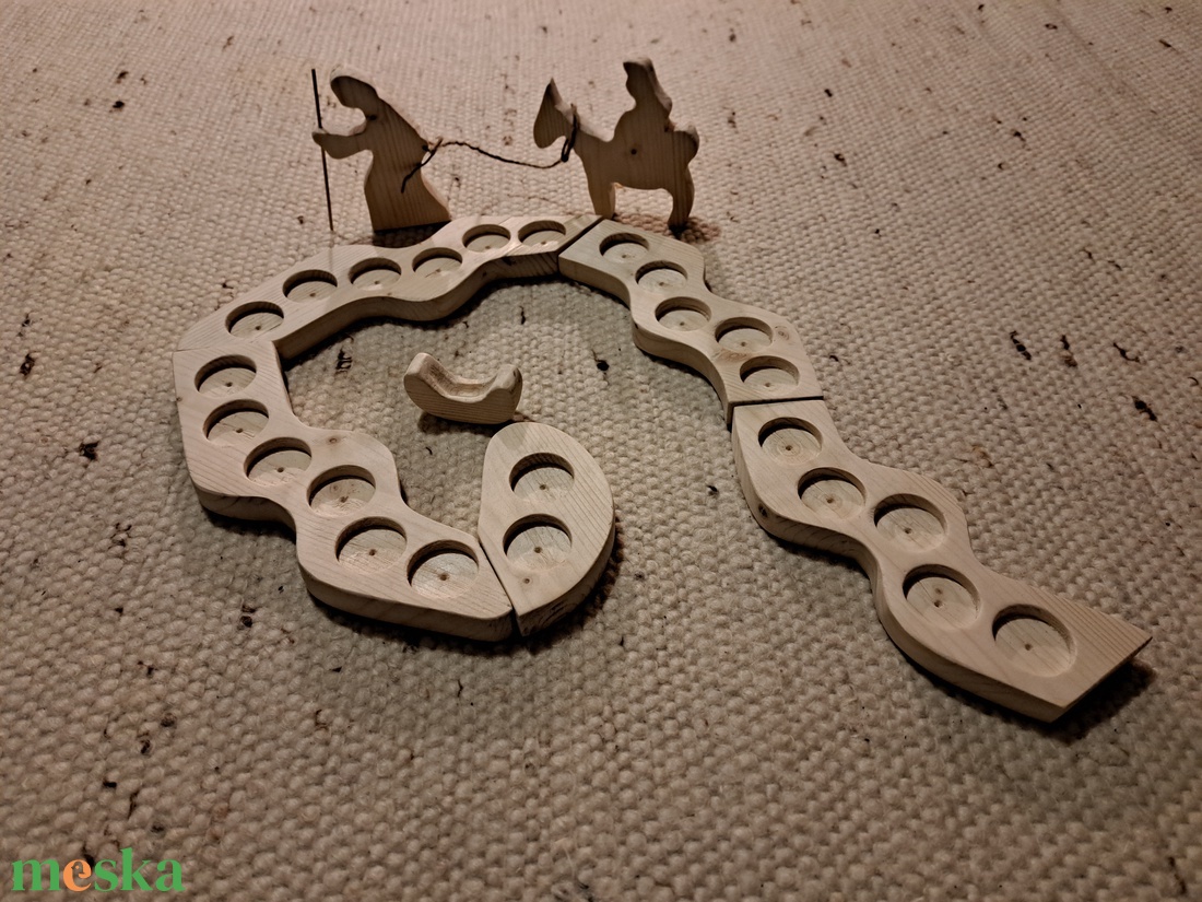 Adventi lakásdísz - karácsony - karácsonyi lakásdekoráció - karácsonyi fénydekoráció - Meska.hu