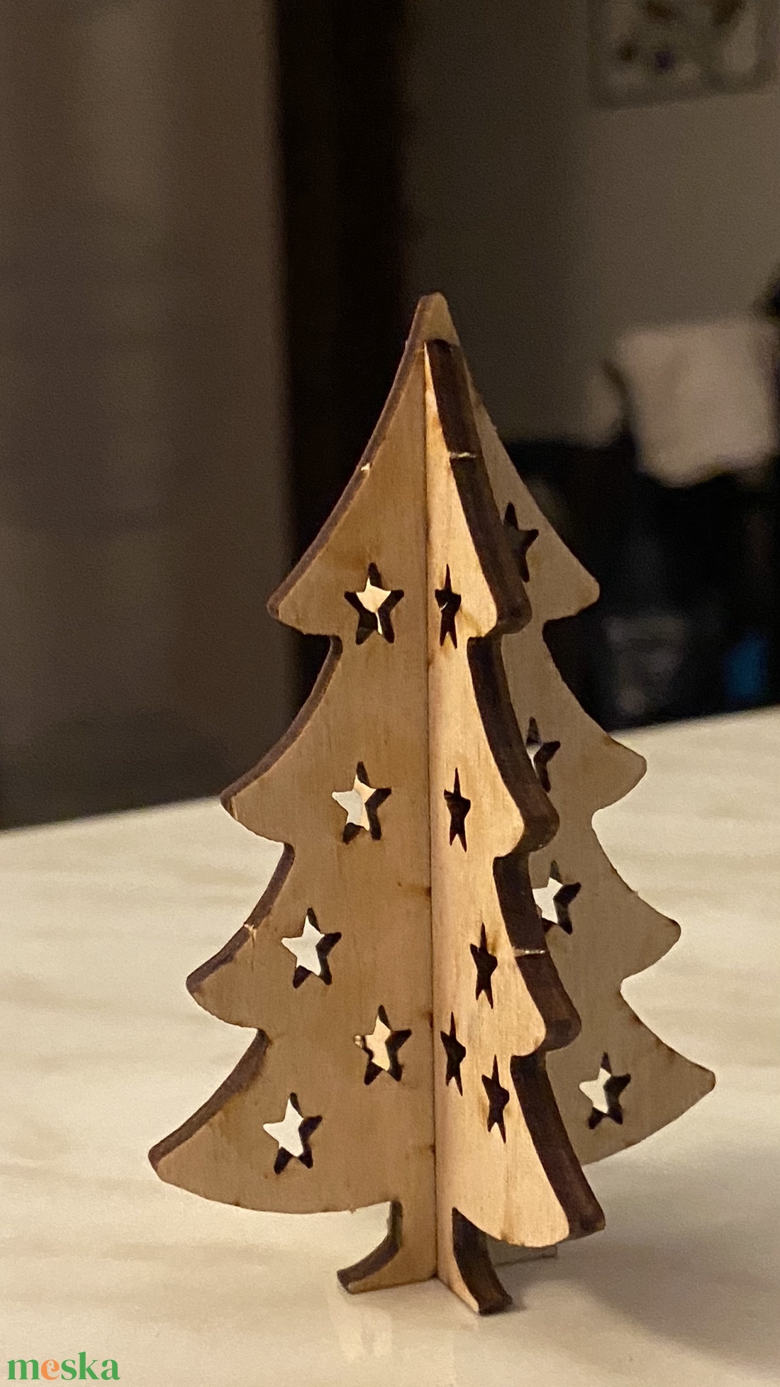 Összerakható karácsonyfa - karácsony - karácsonyi lakásdekoráció - karácsonyfadíszek - Meska.hu