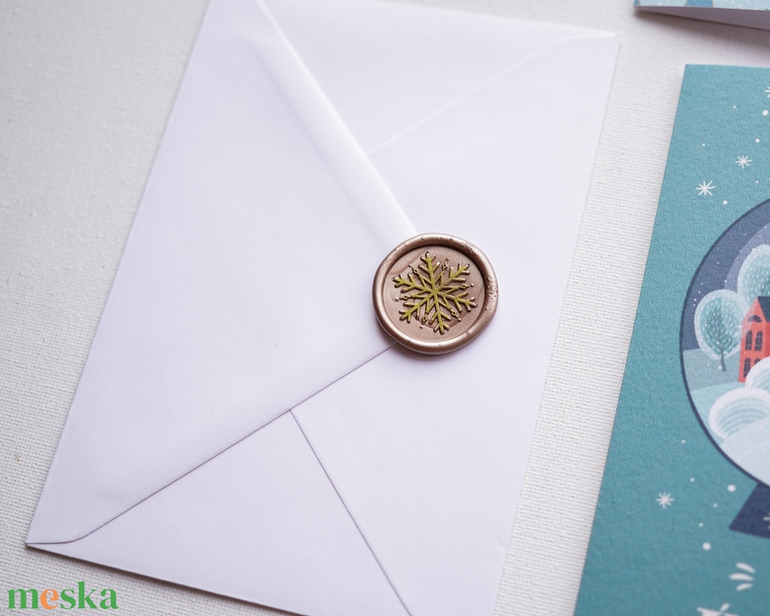 Winter Wonderland Karácsonyi Képeslap, karácsonyi üdvözlő lap, adventi képeslap, mikulás képeslap - karácsony - karácsonyi ajándékozás - karácsonyi képeslap, üdvözlőlap, ajándékkísérő - Meska.hu