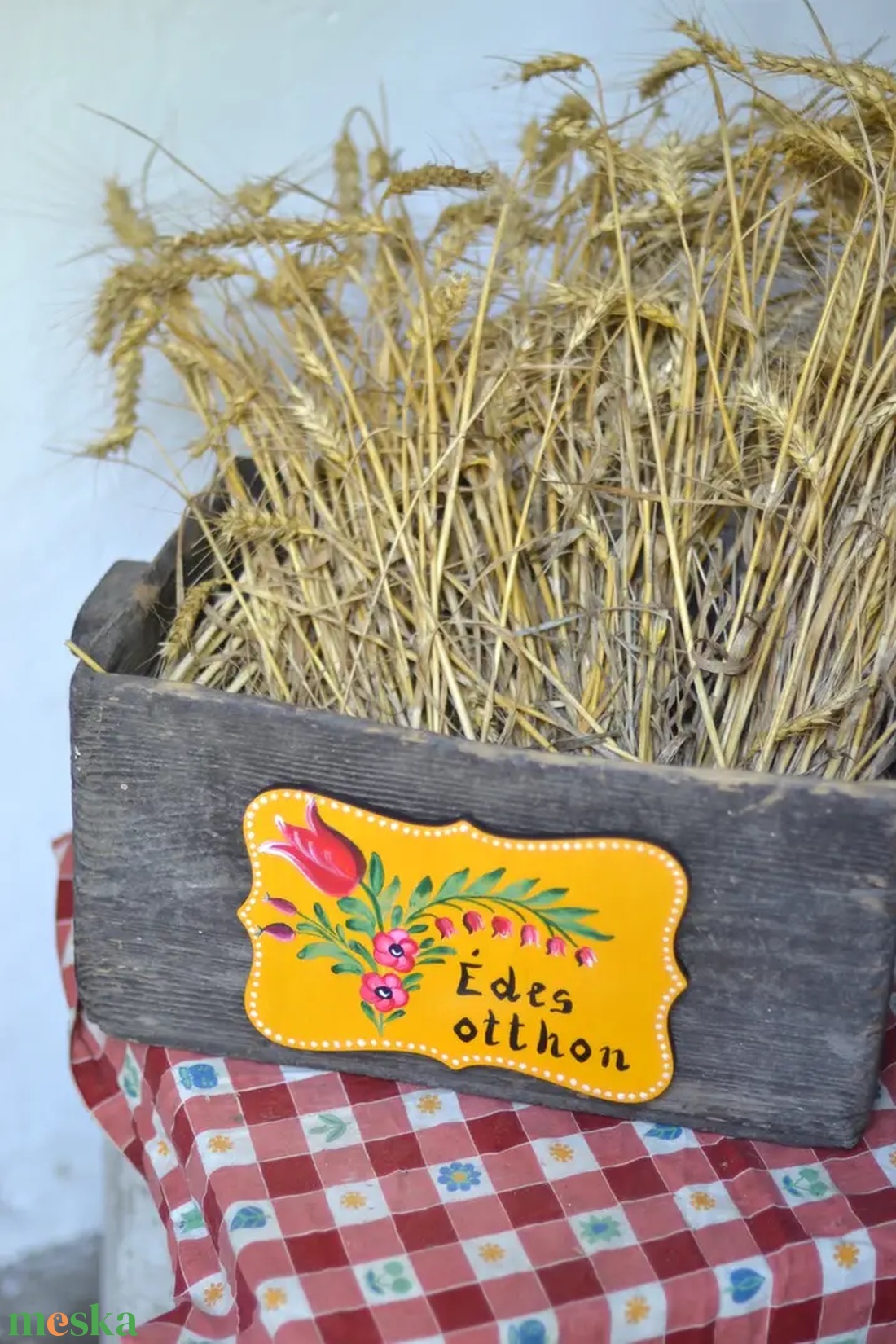 Édes otthon, Isten hozott tábla - otthon & életmód - dekoráció - ajtó- és ablak dekoráció - ajtótábla - Meska.hu