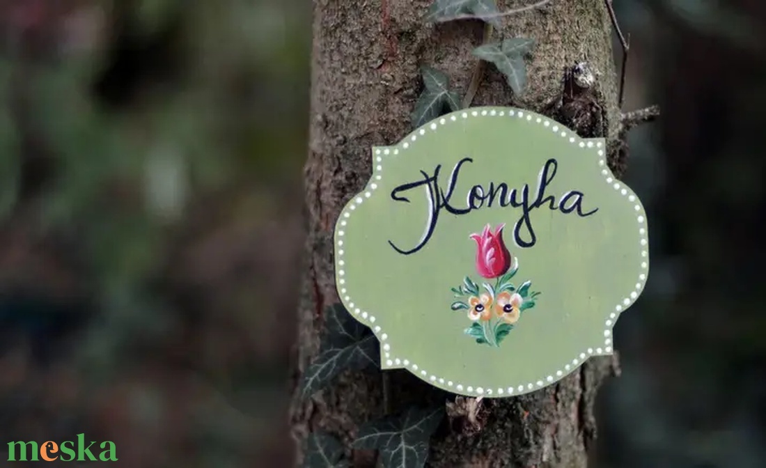 Helyiség tábla  - otthon & életmód - dekoráció - ajtó- és ablak dekoráció - ajtótábla - Meska.hu