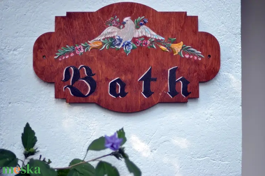 Helyiség tábla  - otthon & életmód - dekoráció - ajtó- és ablak dekoráció - ajtótábla - Meska.hu