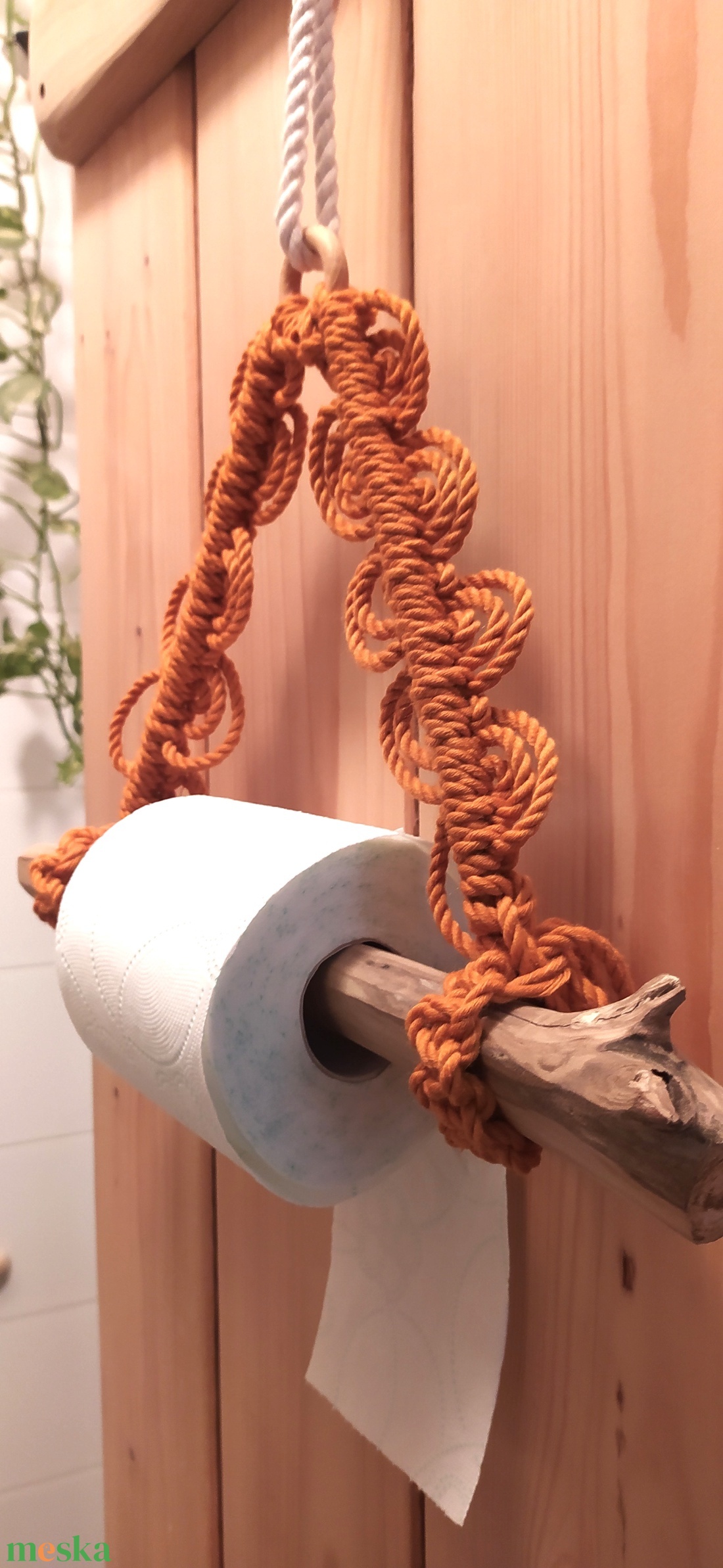 Makramé toiletpapír tartó - otthon & életmód - fürdőszoba - fürdőszobai tároló - Meska.hu Makramé toiletpapír tartó - otthon & életmód - fürdőszoba - fürdőszobai tároló - Meska.hu