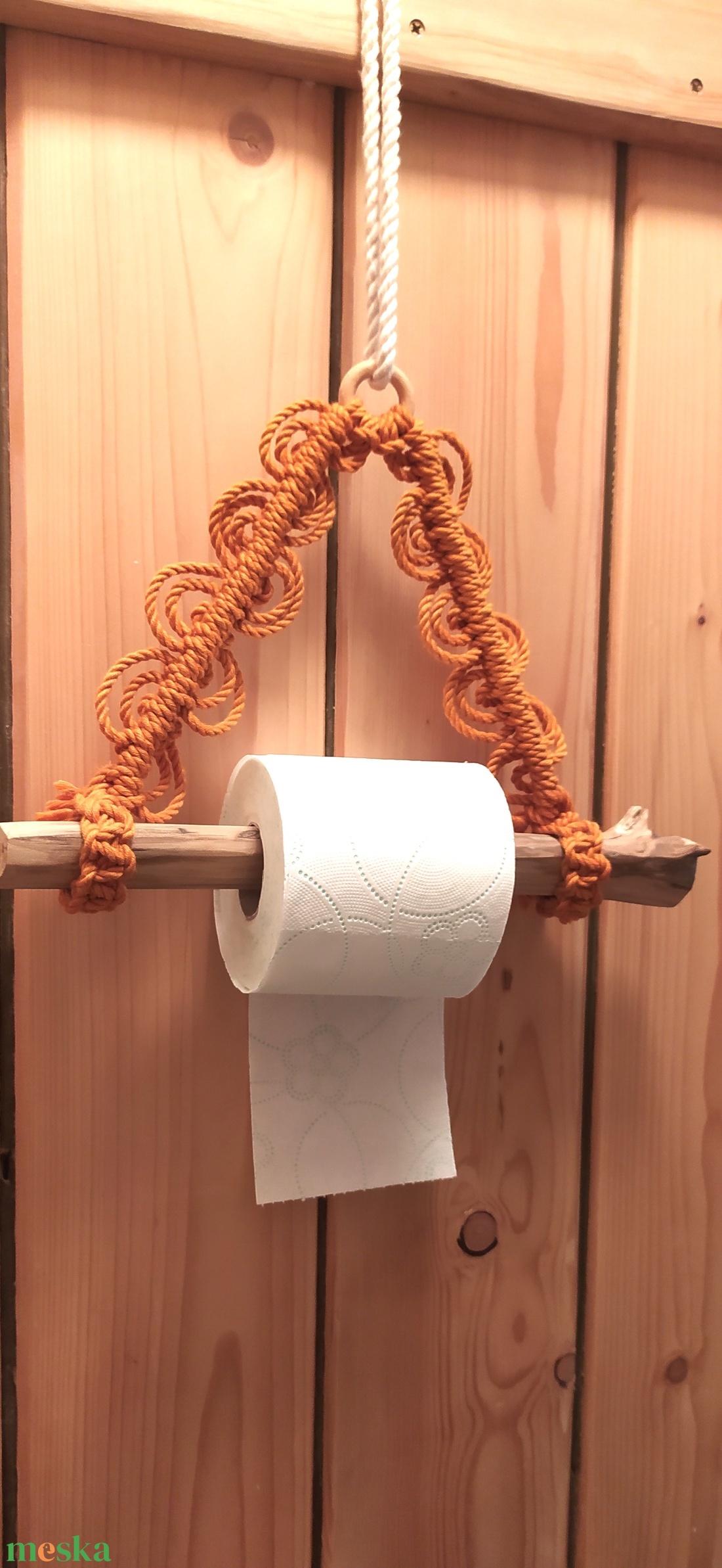 Makramé toiletpapír tartó - otthon & életmód - fürdőszoba - fürdőszobai tároló - Meska.hu Makramé toiletpapír tartó - otthon & életmód - fürdőszoba - fürdőszobai tároló - Meska.hu