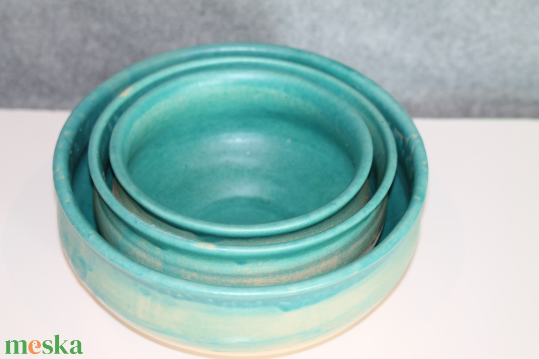 Tál szett - otthon & életmód - konyhafelszerelés, tálalás - tálalás - tányér & étkészlet - Meska.hu