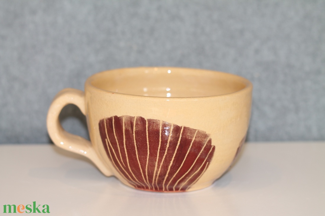 Teás bögre - művészet - szobor - kerámia - Meska.hu