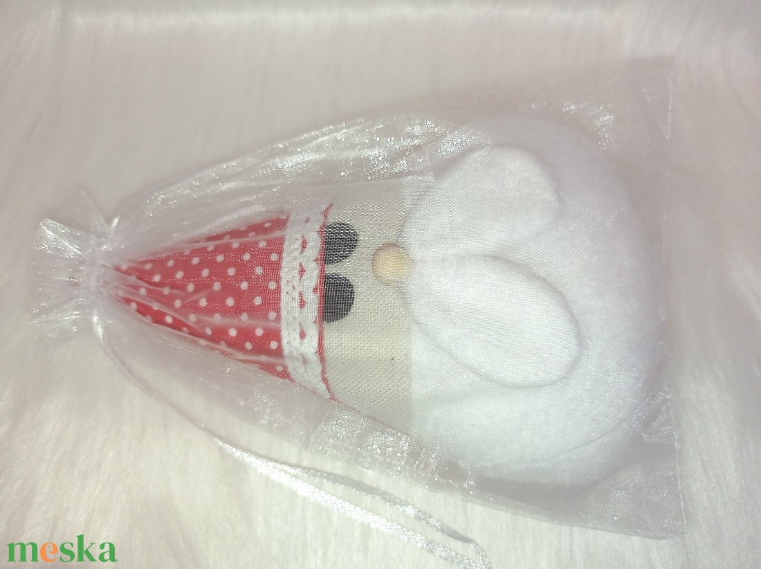 Kézműves textil Mikulás  karácsonyi dekoráció és apró ajándék  - karácsony - karácsonyi lakásdekoráció - karácsonyi lakásdíszek - Meska.hu