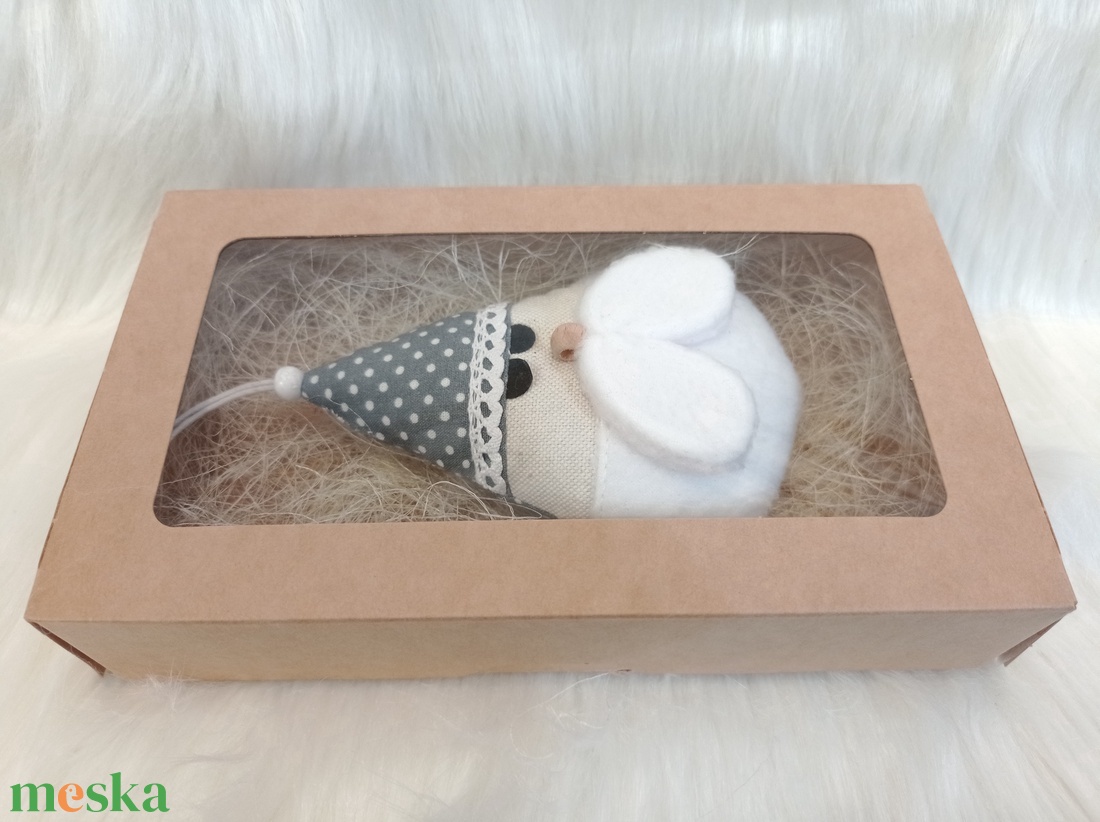 Kézműves textil Mikulás  karácsonyi dekoráció ajándékba - karácsony - karácsonyi lakásdekoráció - karácsonyi lakásdíszek - Meska.hu