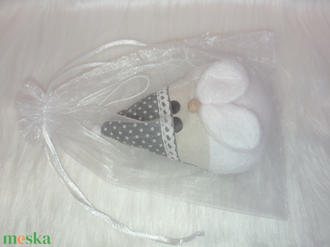 Kézműves textil Mikulás  karácsonyi dekoráció ajándékba - karácsony - karácsonyi lakásdekoráció - karácsonyi lakásdíszek - Meska.hu