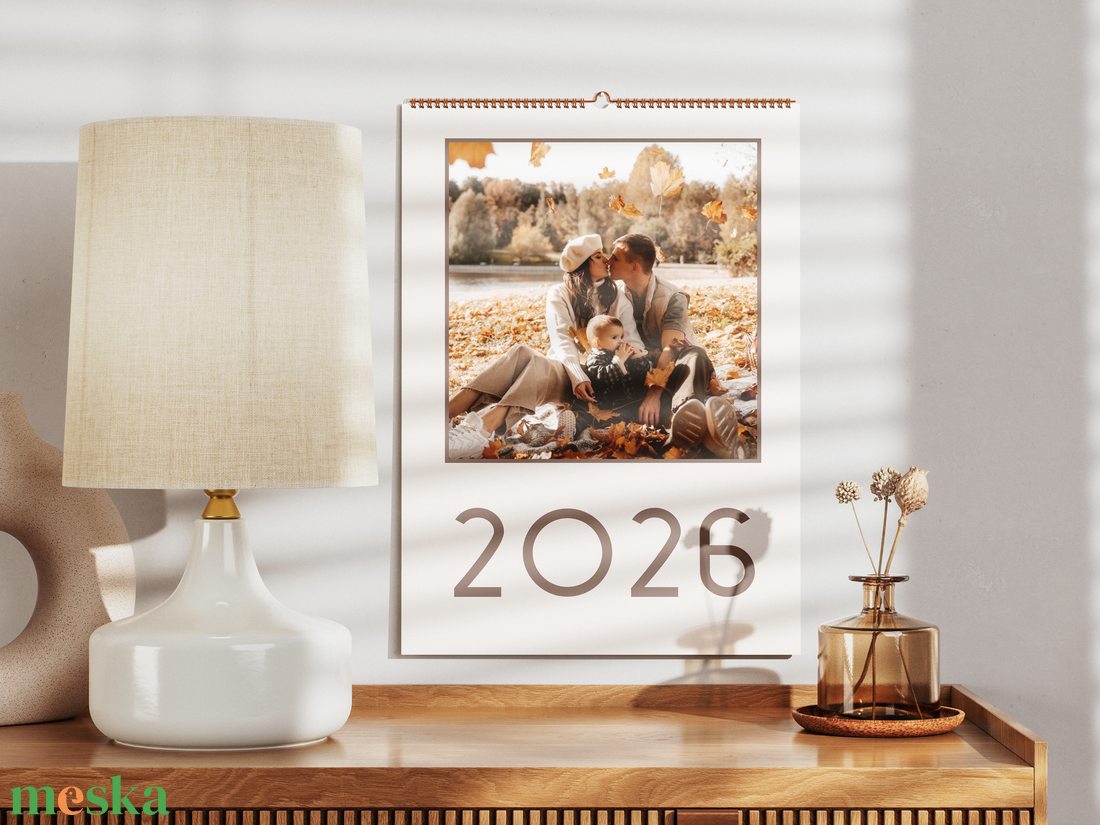 Egyedi fényképes falinaptár - a/4 vagy a/3 méretben - otthon & életmód - papír, írószer - naptár & tervező - Meska.hu