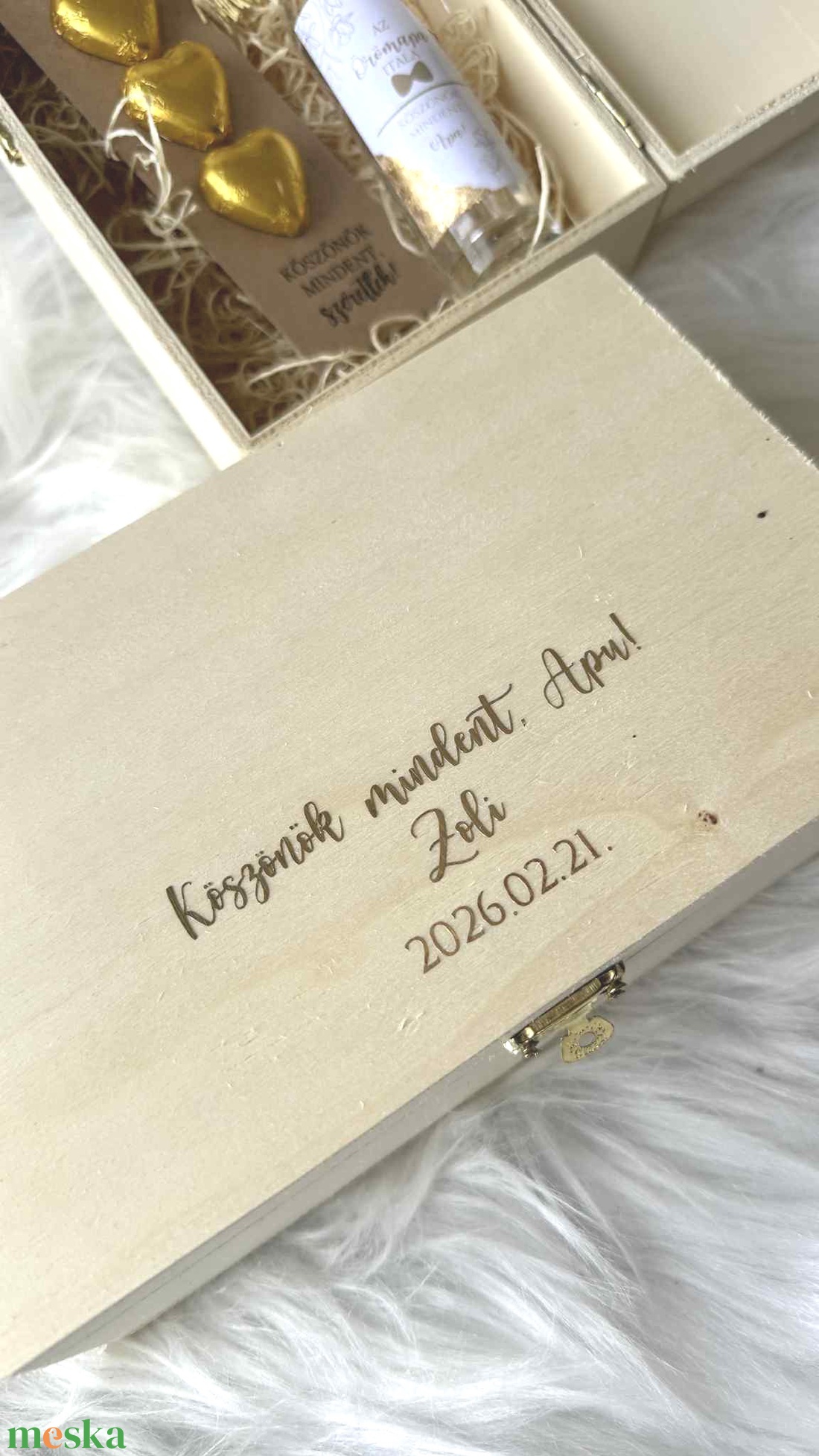 Szülőköszöntő Box � Örömapáknak, Apák napjára - esküvő - emlék & ajándék - szülőköszöntő ajándék - Meska.hu