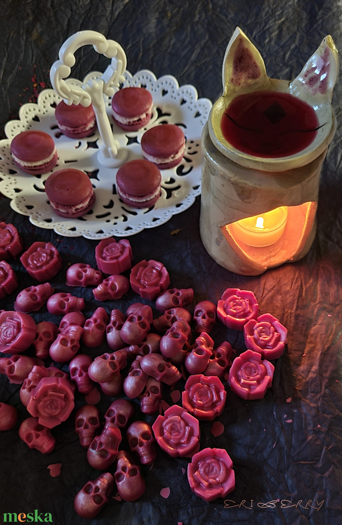 Karib tenger kalózai ihlette illatviasz többféle illatban halloween  - otthon & életmód - gyertya, illat, aroma - illatviasz - Meska.hu