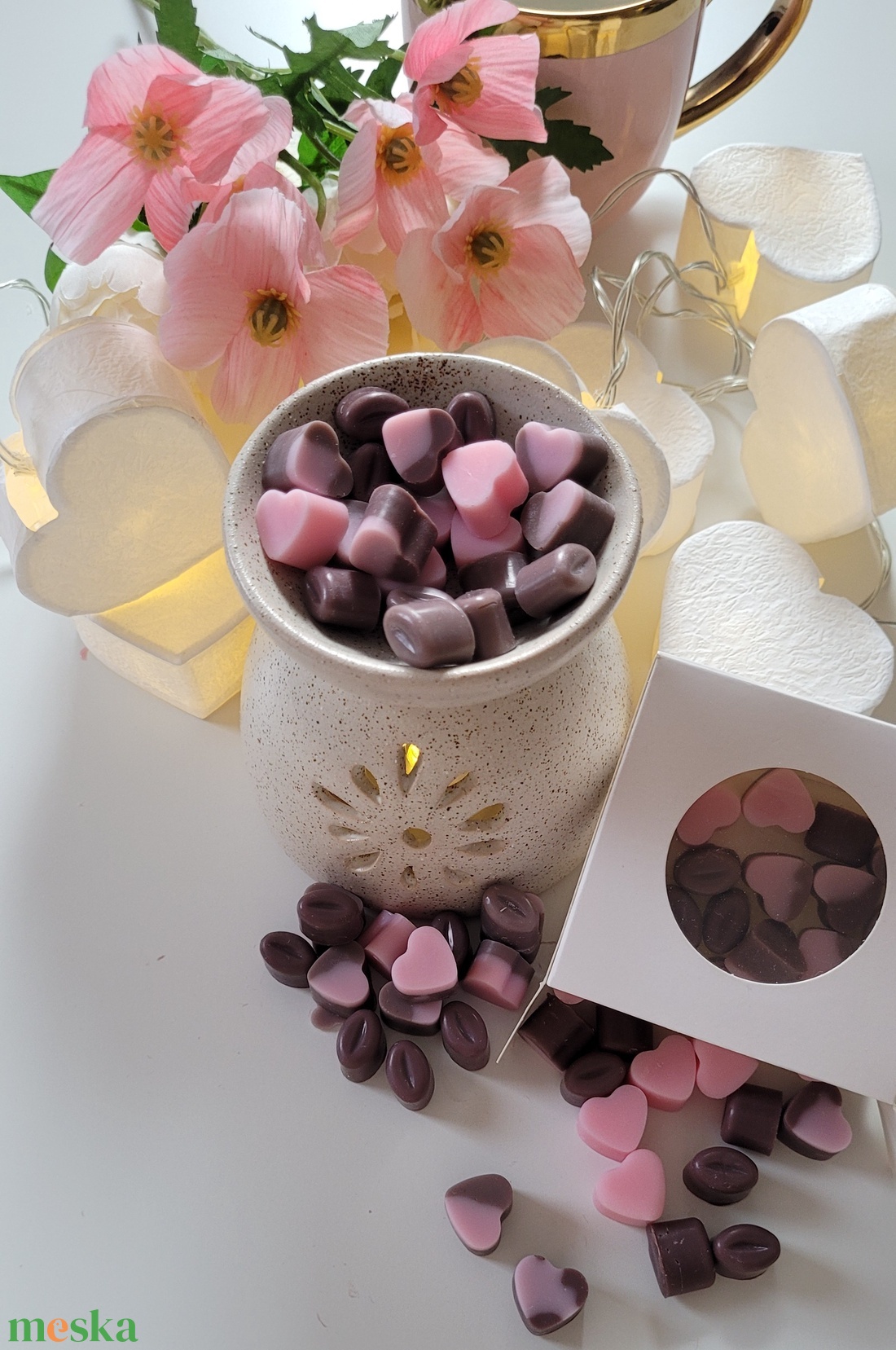Starbucks kávé aromájú illatviasz, szívecskés kávébabos - otthon & életmód - gyertya, illat, aroma - illatviasz - Meska.hu Starbucks kávé aromájú illatviasz, szívecskés kávébabos - otthon & életmód - gyertya, illat, aroma - illatviasz - Meska.hu