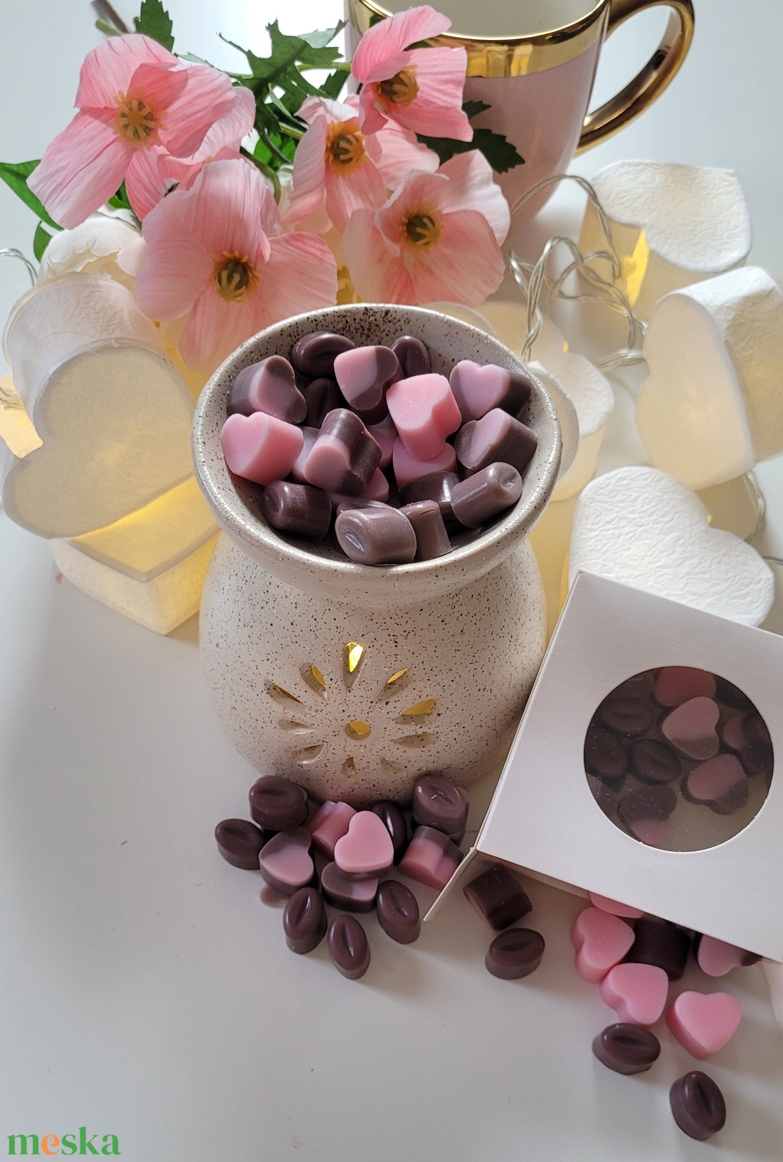 Starbucks kávé aromájú illatviasz, szívecskés kávébabos - otthon & életmód - gyertya, illat, aroma - illatviasz - Meska.hu Starbucks kávé aromájú illatviasz, szívecskés kávébabos - otthon & életmód - gyertya, illat, aroma - illatviasz - Meska.hu