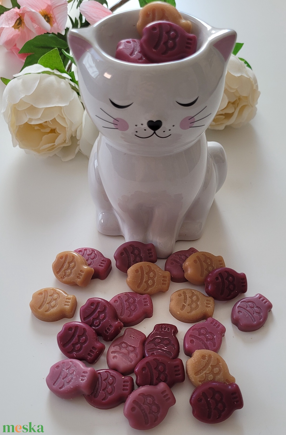 Taiyaki japán süti ihlette illatviasz - otthon & életmód - gyertya, illat, aroma - illatviasz - Meska.hu