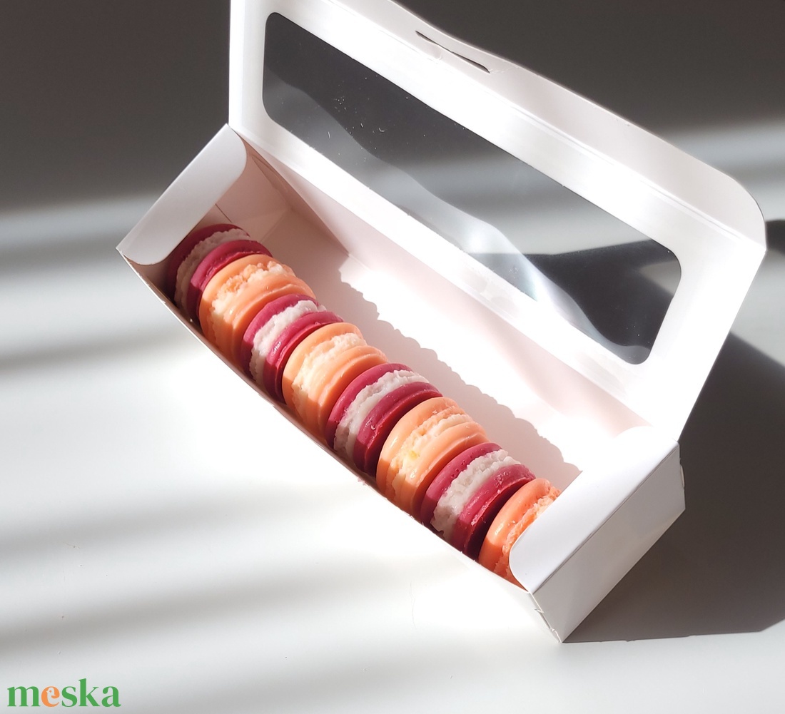 Maracuja mangó macaron illatviasz - otthon & életmód - gyertya, illat, aroma - illatviasz - Meska.hu