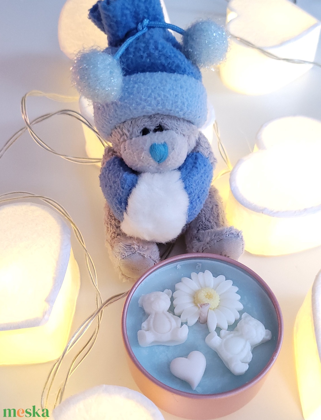 Jegesmacis illatgyertya  - otthon & életmód - gyertya, illat, aroma - gyertya - Meska.hu