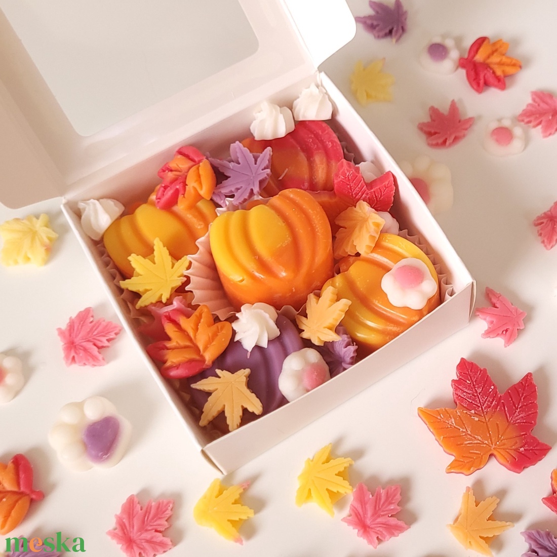 Pumpkin spice illatviasz / tökös pite illat őszi - otthon & életmód - gyertya, illat, aroma - illatviasz - Meska.hu