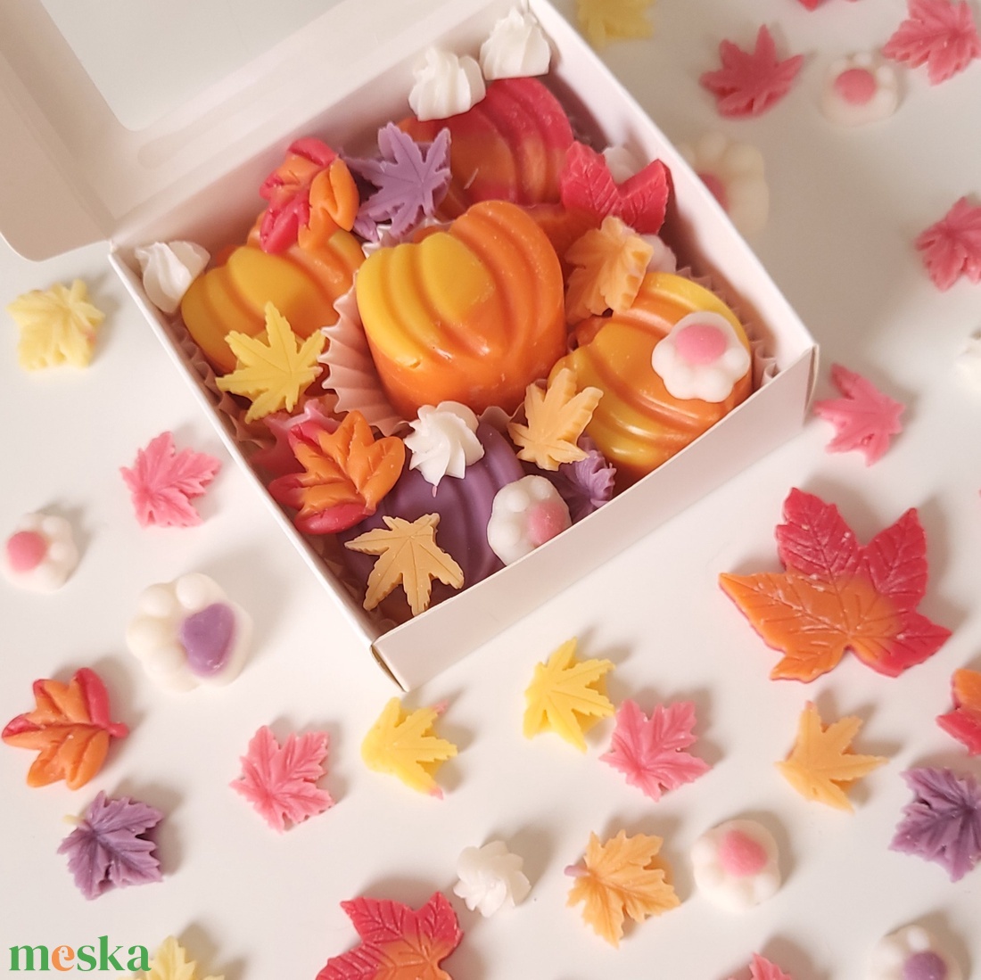 Pumpkin spice illatviasz / tökös pite illat őszi - otthon & életmód - gyertya, illat, aroma - illatviasz - Meska.hu