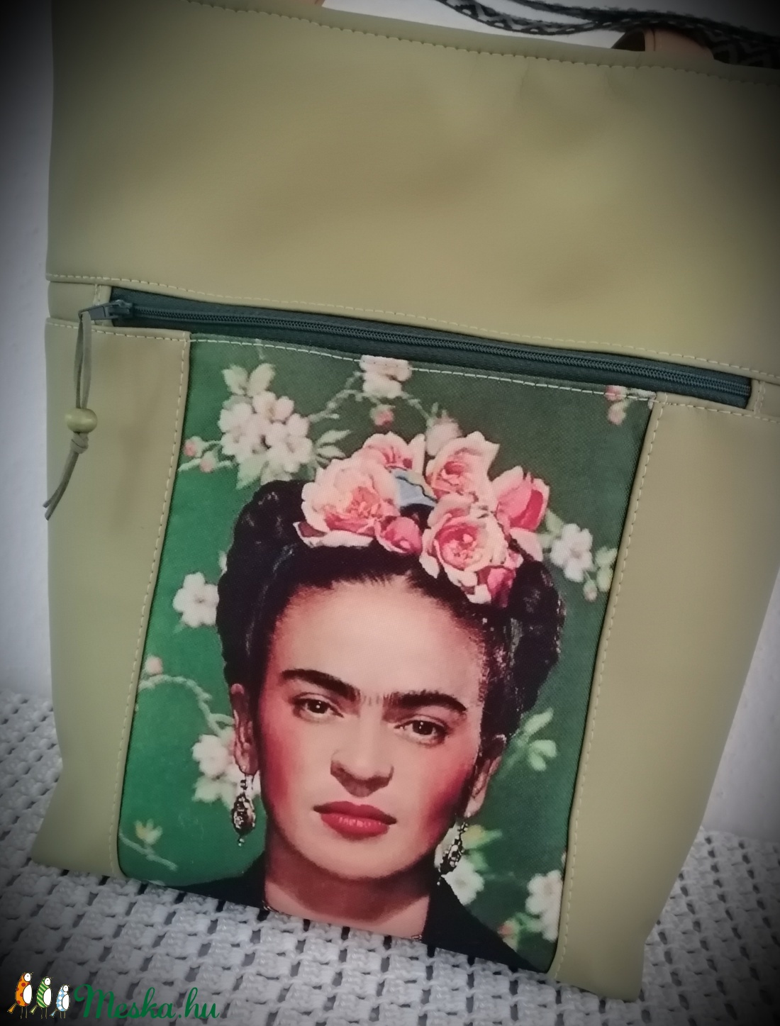 Frida műbőr/vízálló panes shopper bag - táska & tok - bevásárlás & shopper táska - shopper, textiltáska, szatyor - Meska.hu Frida műbőr/vízálló panes shopper bag - táska & tok - bevásárlás & shopper táska - shopper, textiltáska, szatyor - Meska.hu
