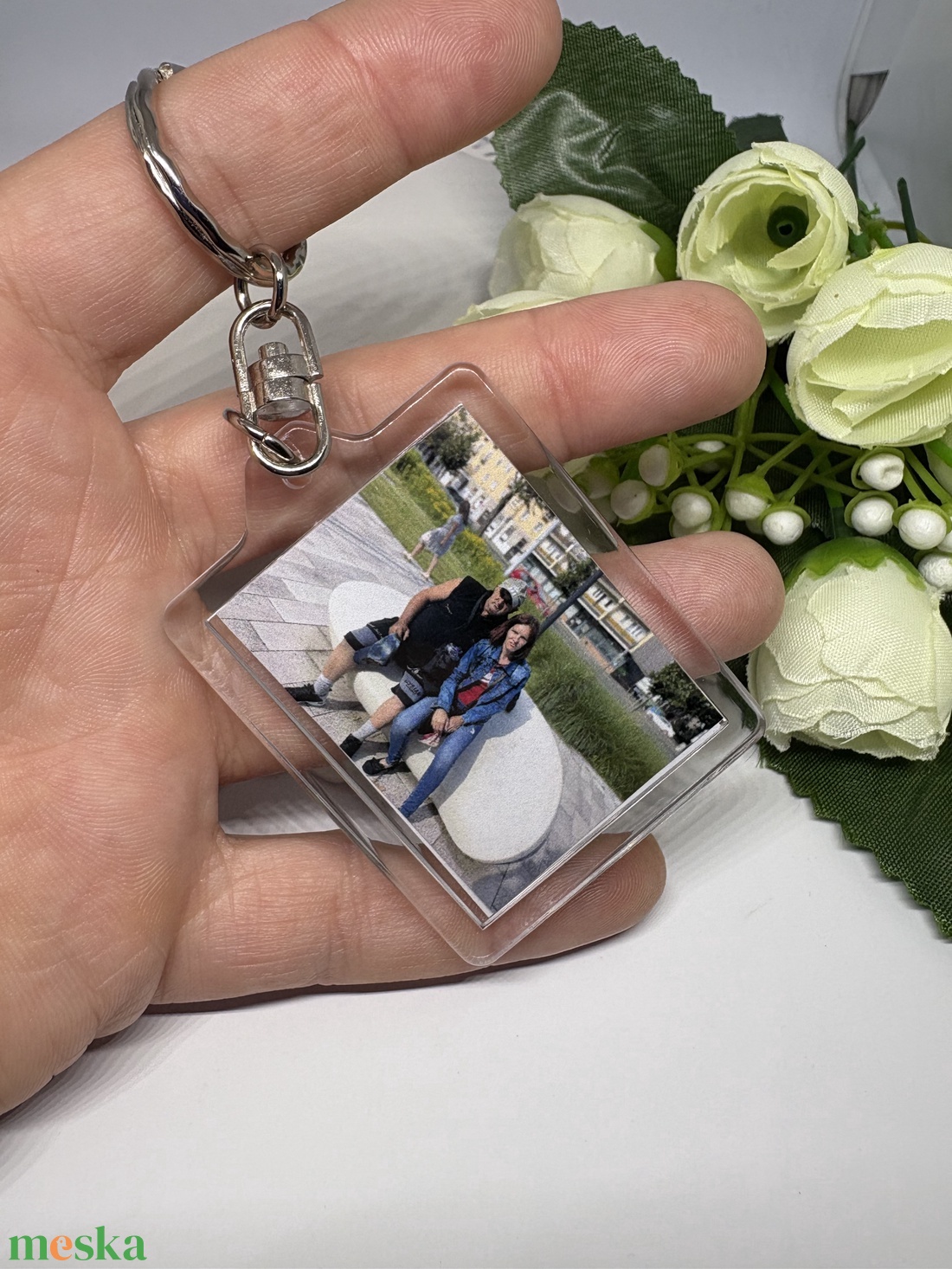 A Legszemélyesebb Emlék: Kétoldalú Fényképes Kulcstartó Szeretteidnek - otthon & életmód - papír, írószer - album & fotóalbum - Meska.hu