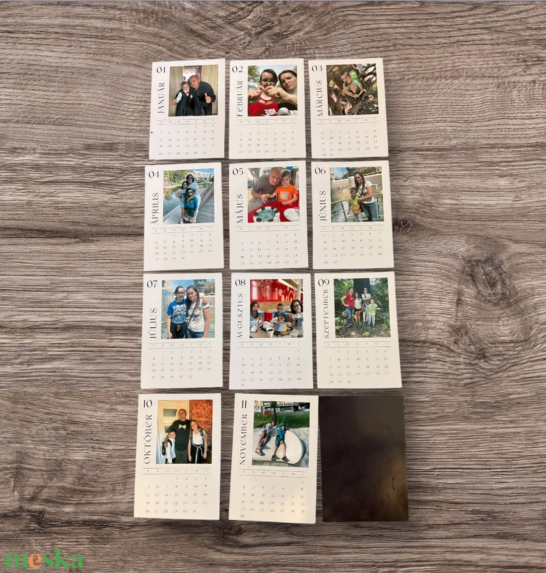 12 darab egyedi, hűtőre való mágneses fotó  Emlékek, amelyek örökké tartanak! - otthon & életmód - papír, írószer - album & fotóalbum - Meska.hu