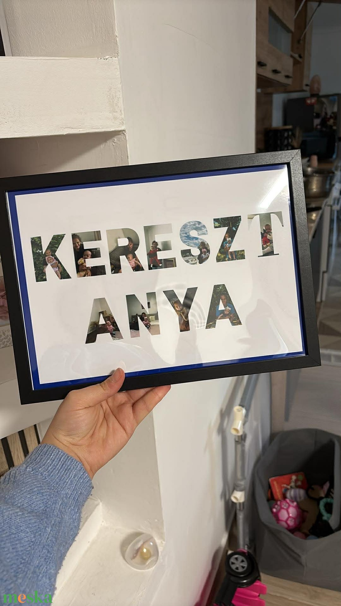 Egyedi fotómágnes  Karácsonyig garantált! - esküvő - emlék & ajándék - album & fotóalbum - Meska.hu