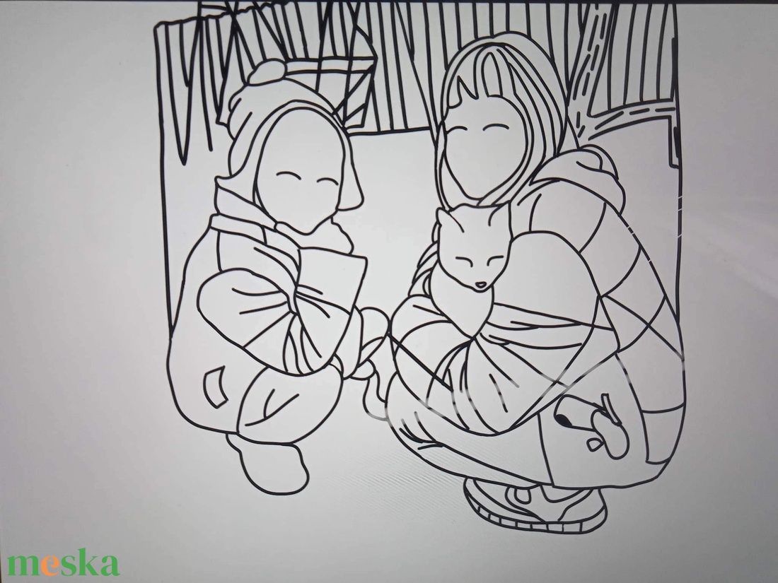 óból Rajzolt Egyedi, Személyes Ajándék Portré � Meglepetés Neked vagy Kedvesednek! - esküvő - emlék & ajándék - album & fotóalbum - Meska.hu