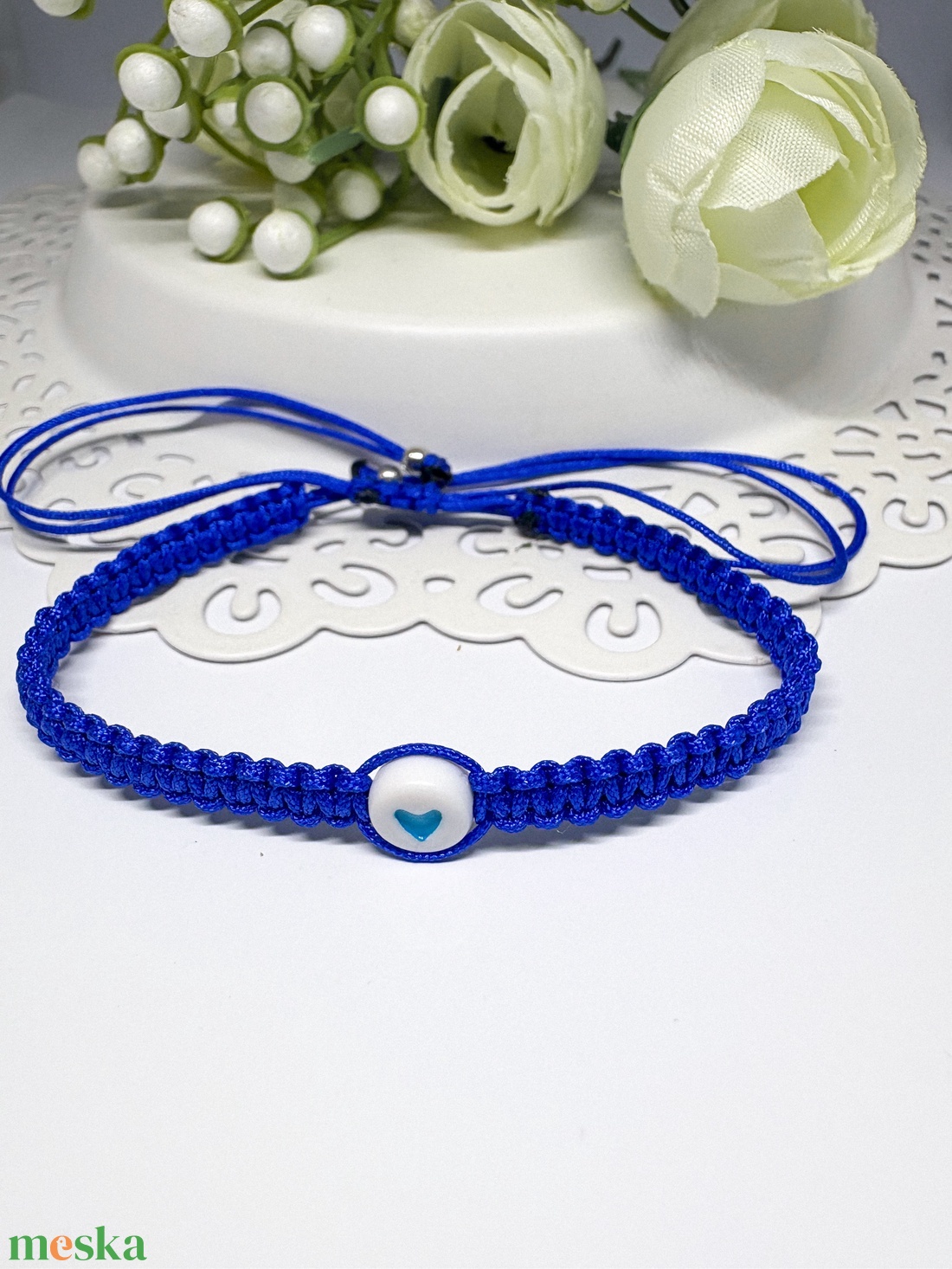 Szívvel Figyelünk � Egyedi Kézműves Karkötő Autista Gyermekeknek - ékszer - karkötő - fonott karkötő - Meska.hu