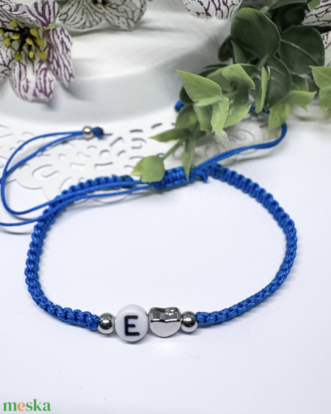 Páros Betűs Karkötő Szett � Egyedi Valentin-napi Ajándék Szerelmeseknek - ékszer - karkötő - fonott karkötő - Meska.hu