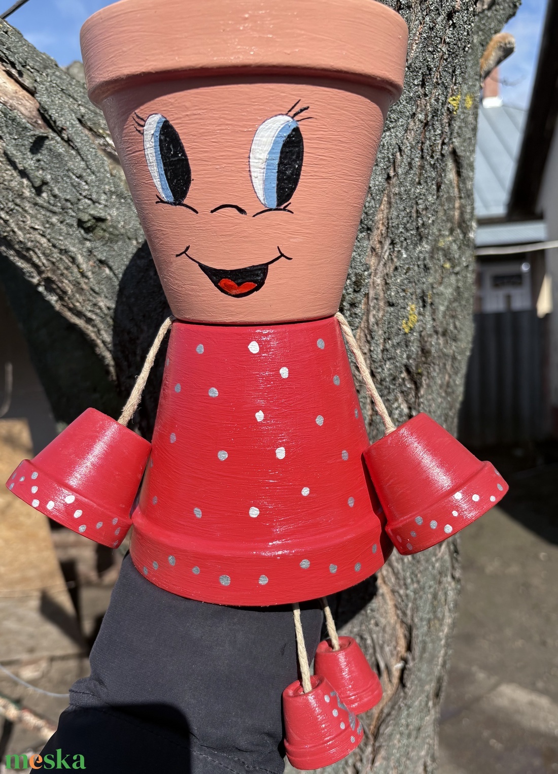 Cserépbaba  - otthon & életmód - ház & kert - cserépbaba - Meska.hu