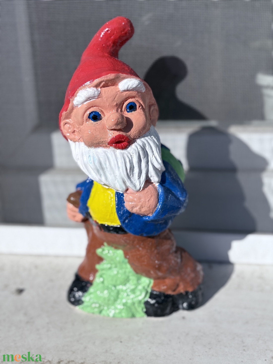 Kerti törp gipsz  - otthon & életmód - ház & kert - kerti dísz - Meska.hu