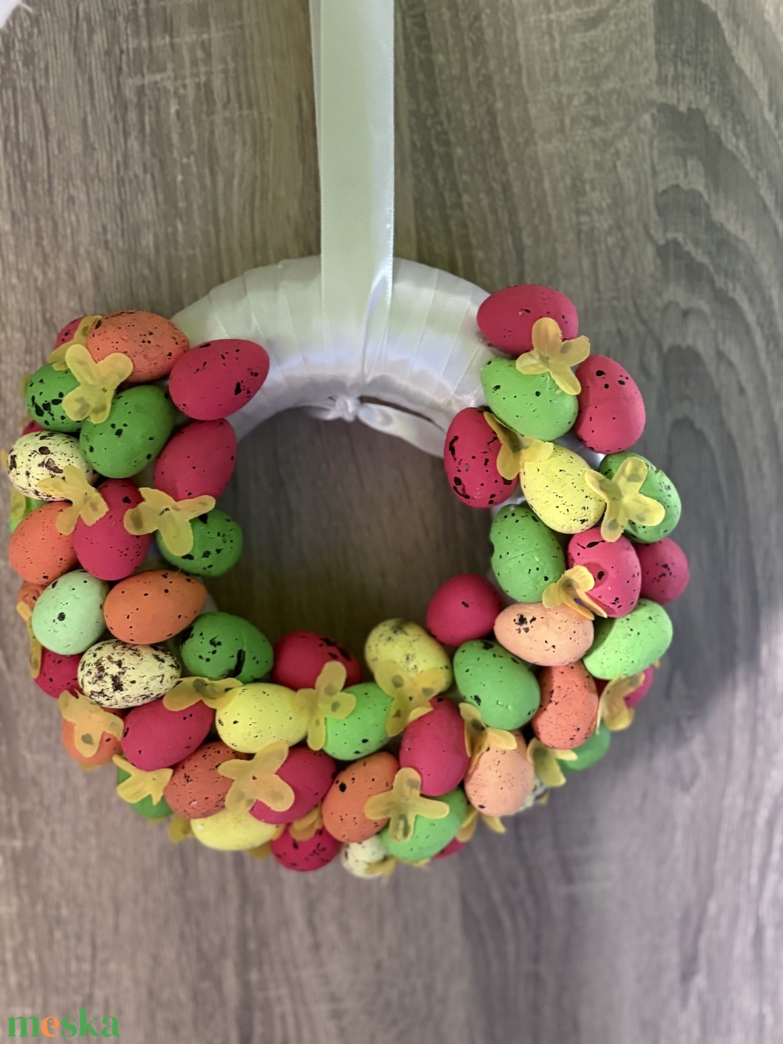 Húsvéti kopogtató  - otthon & életmód - dekoráció - ajtó- és ablak dekoráció - ajtódísz & kopogtató - Meska.hu