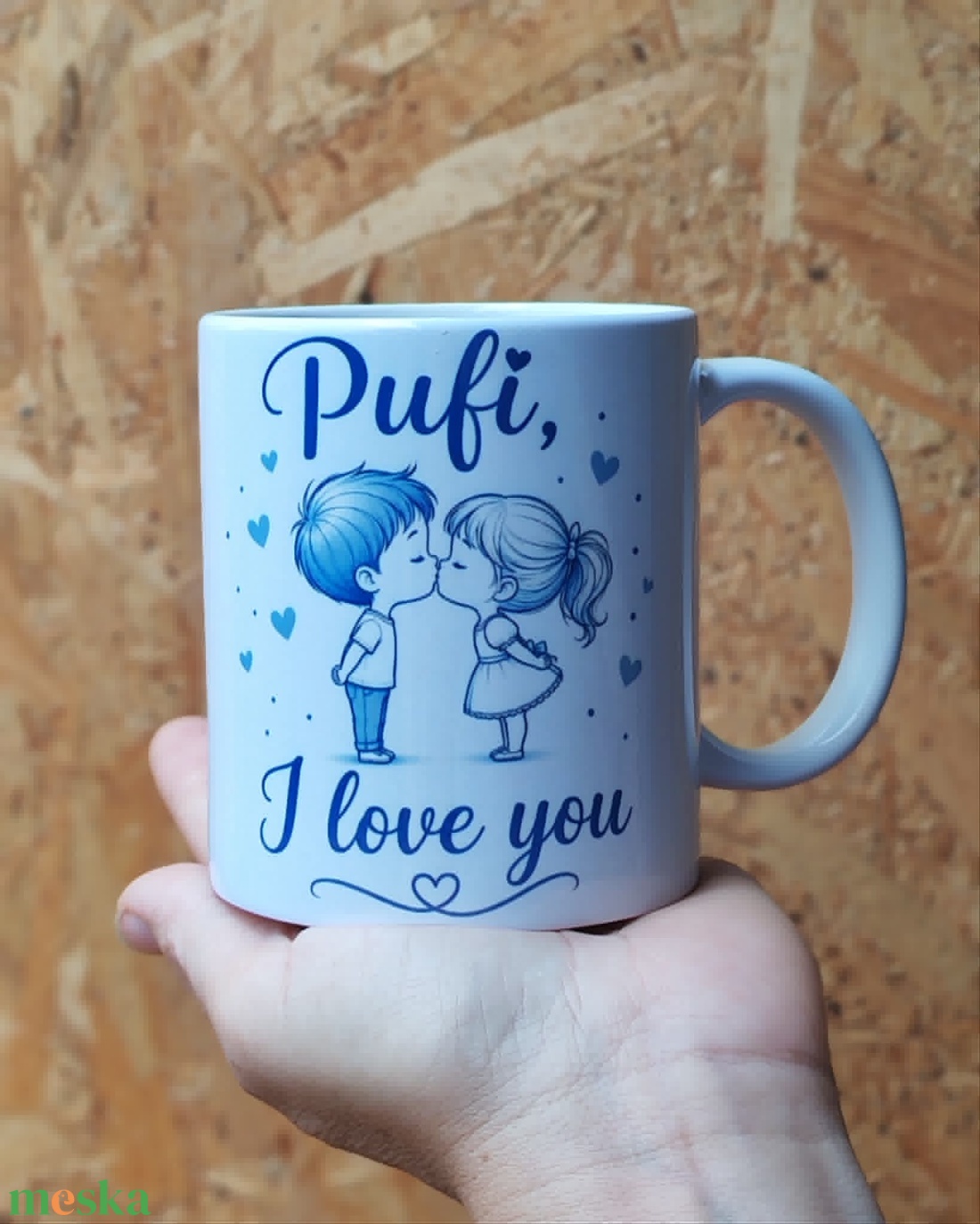 Egyedi Feliratos Bögre Szerelmeseknek � I love you Cuki Páros Grafika - otthon & életmód - konyhafelszerelés, tálalás - tálalás - bögre & csésze - Meska.hu