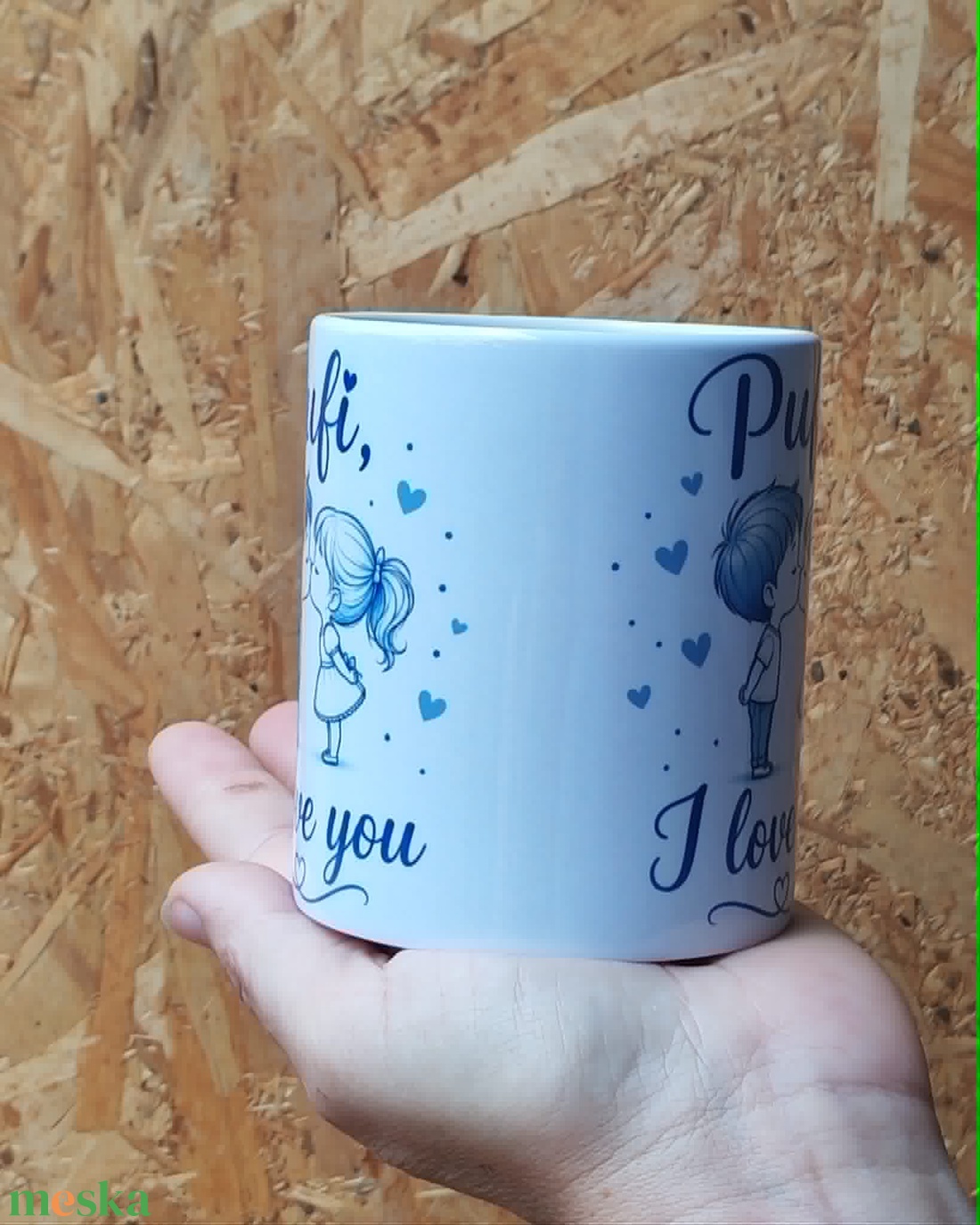 Egyedi Feliratos Bögre Szerelmeseknek � I love you Cuki Páros Grafika - otthon & életmód - konyhafelszerelés, tálalás - tálalás - bögre & csésze - Meska.hu