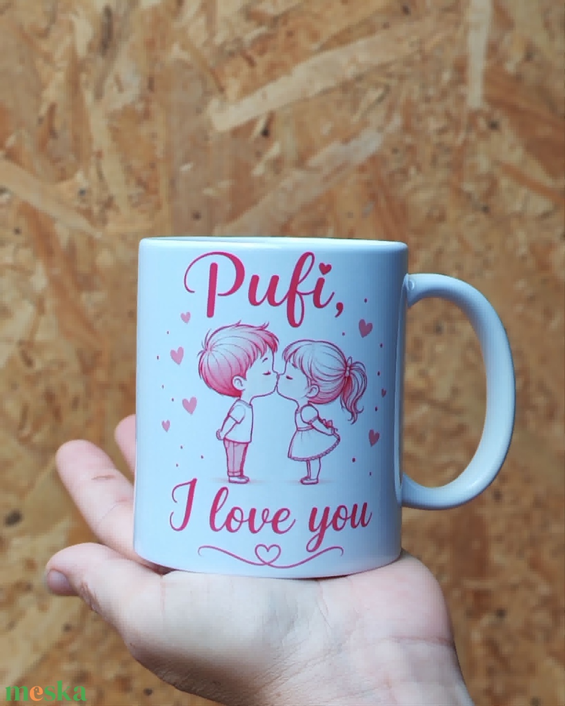 Egyedi Feliratos Bögre Szerelmeseknek � I love you Cuki Páros Grafika - otthon & életmód - konyhafelszerelés, tálalás - tálalás - bögre & csésze - Meska.hu