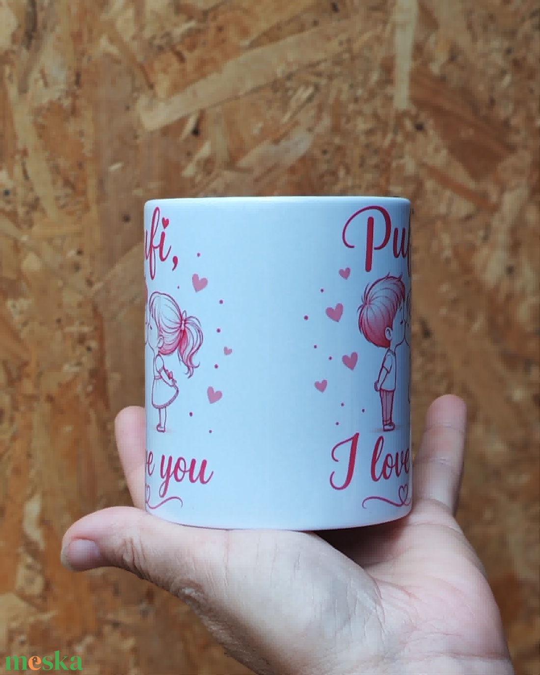 Egyedi Feliratos Bögre Szerelmeseknek � I love you Cuki Páros Grafika - otthon & életmód - konyhafelszerelés, tálalás - tálalás - bögre & csésze - Meska.hu