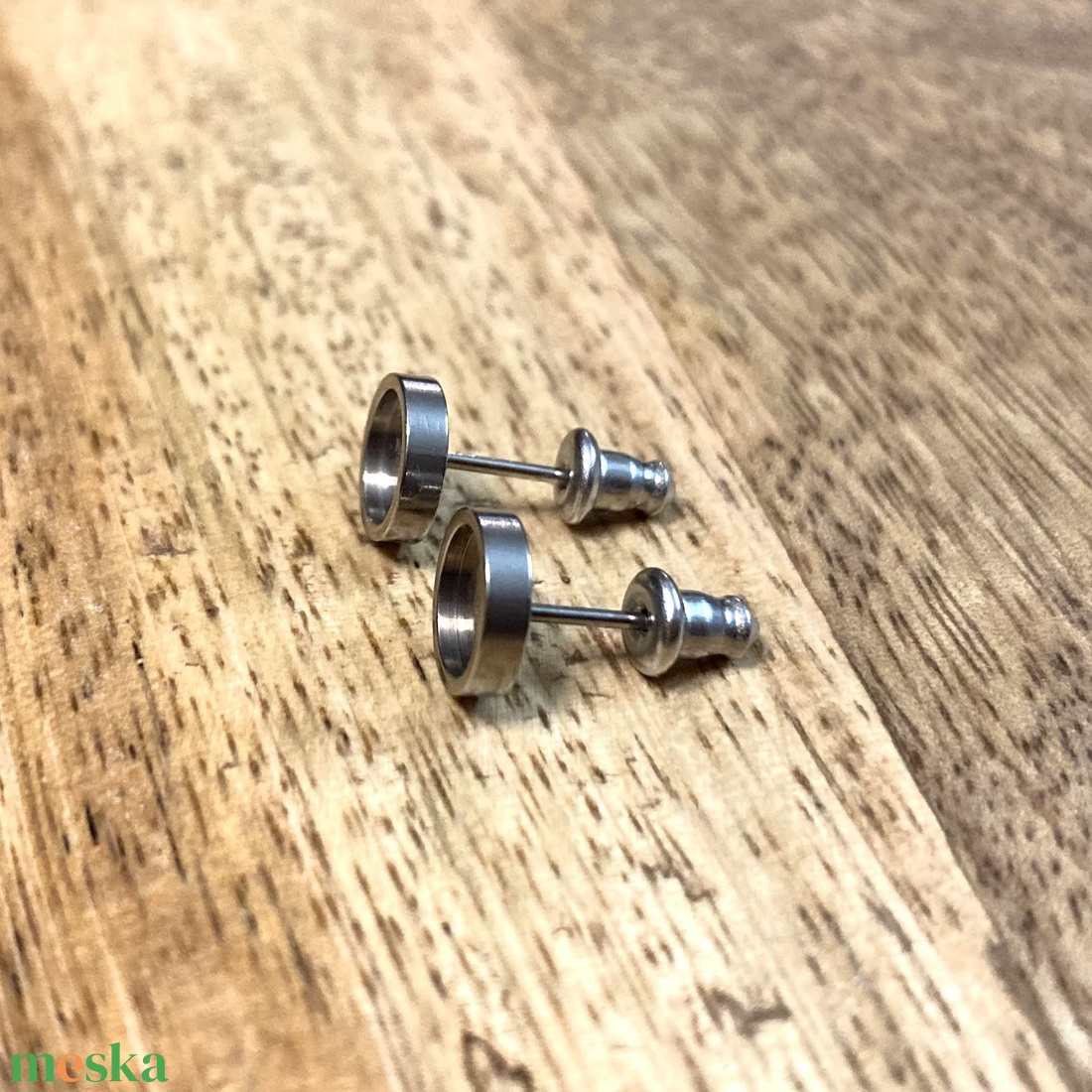 Nemesacél fülbevaló alap szett - 6 mm - kellékek & szerszámok - ékszerkellék - fülbevaló alap - Meska.hu Nemesacél fülbevaló alap szett - 6 mm - kellékek & szerszámok - ékszerkellék - fülbevaló alap - Meska.hu