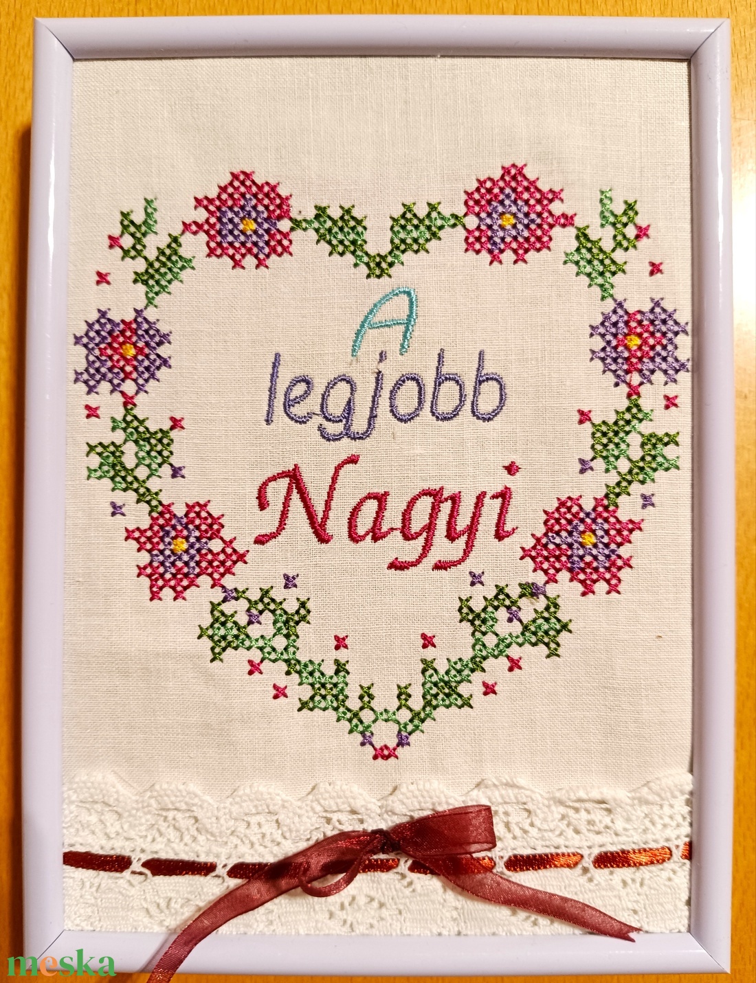 Anyák napi ajándék Legjobb Anya! Legjobb Nagyi! hímzett kép - otthon & életmód - dekoráció - fali és függő dekoráció - falra akasztható dekor - Meska.hu Anyák napi ajándék Legjobb Anya! Legjobb Nagyi! hímzett kép - otthon & életmód - dekoráció - fali és függő dekoráció - falra akasztható dekor - Meska.hu
