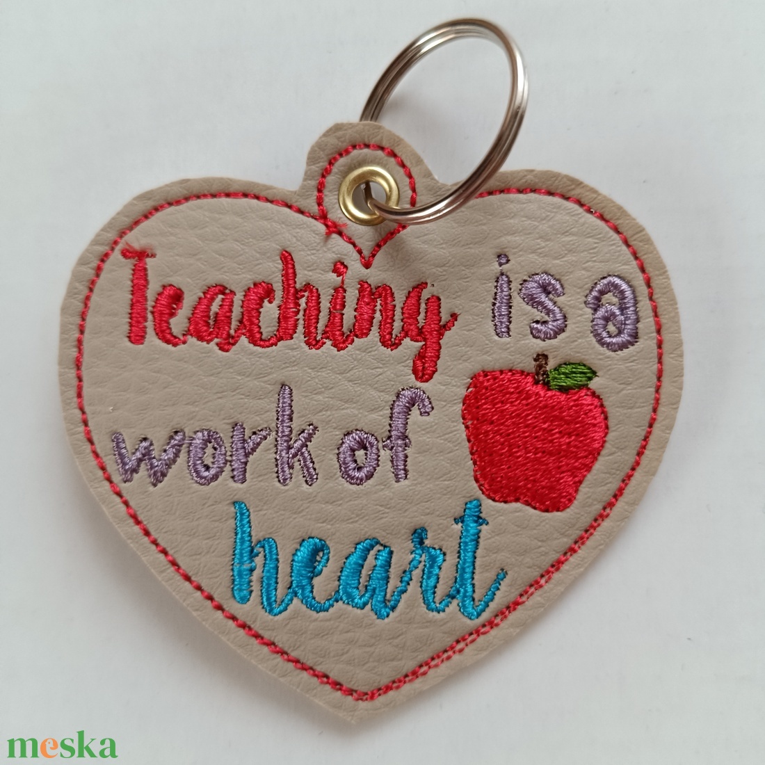 Pedagógusoknak ajándék kulcstartó  - táska & tok - kulcstartó & táskadísz - táskaakasztó - Meska.hu